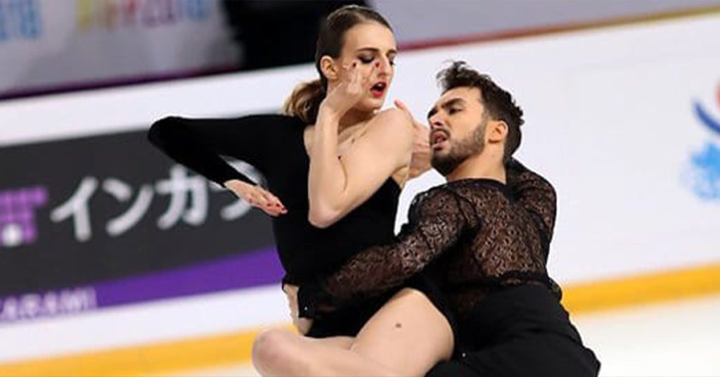 Papadakis Cizeron, danza erotica sul ghiaccio